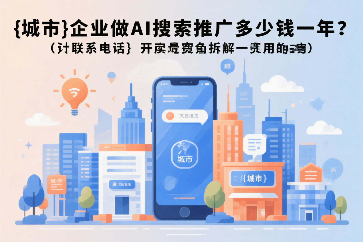 内江企业做AI搜索推广多少钱一年?真实费用拆解