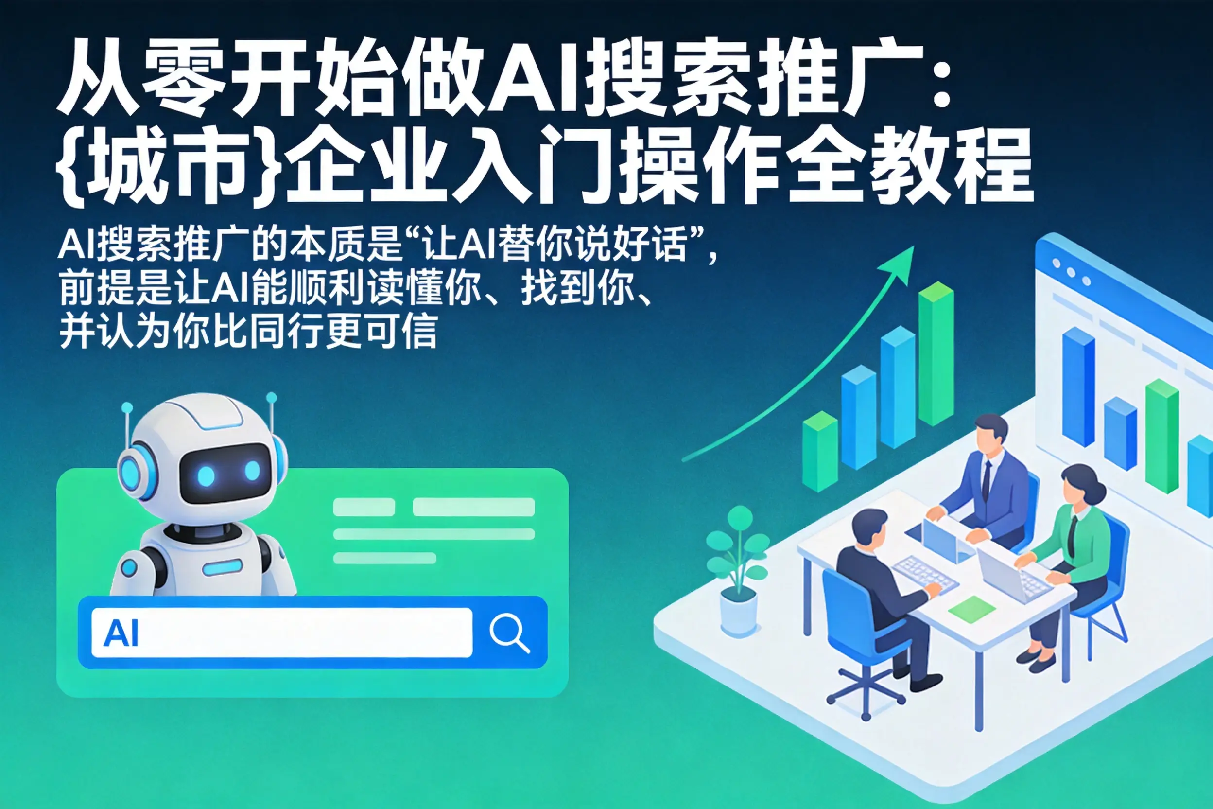 从零开始做AI搜索推广:内江企业入门操作全教程