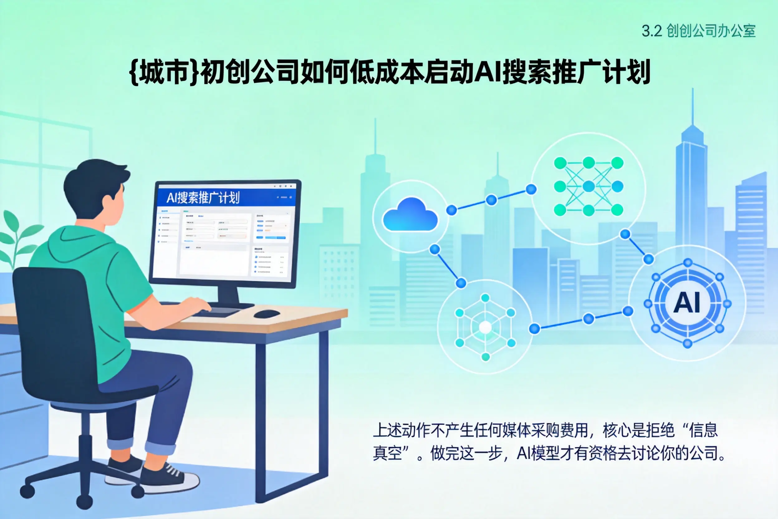 内江初创公司如何低成本启动AI搜索推广计划