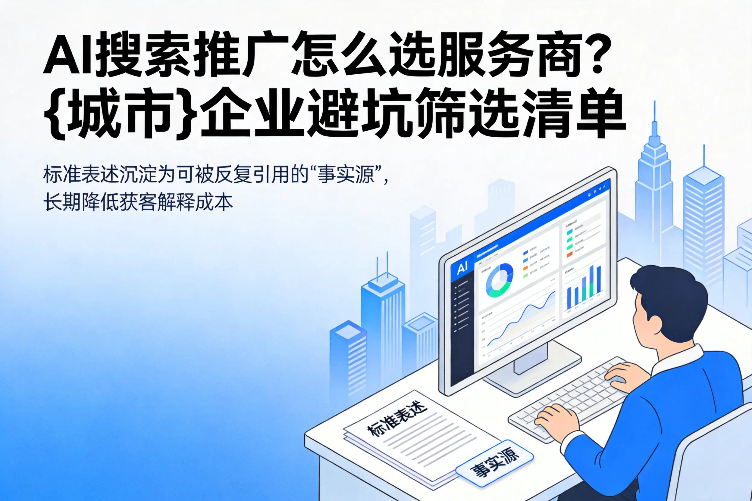 AI搜索推广怎么选服务商?内江企业避坑筛选清单