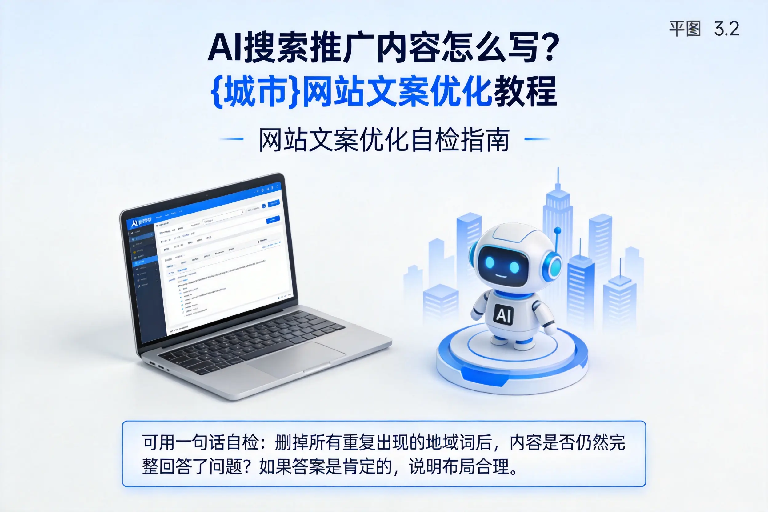 AI搜索推广内容怎么写?内江网站文案优化教程