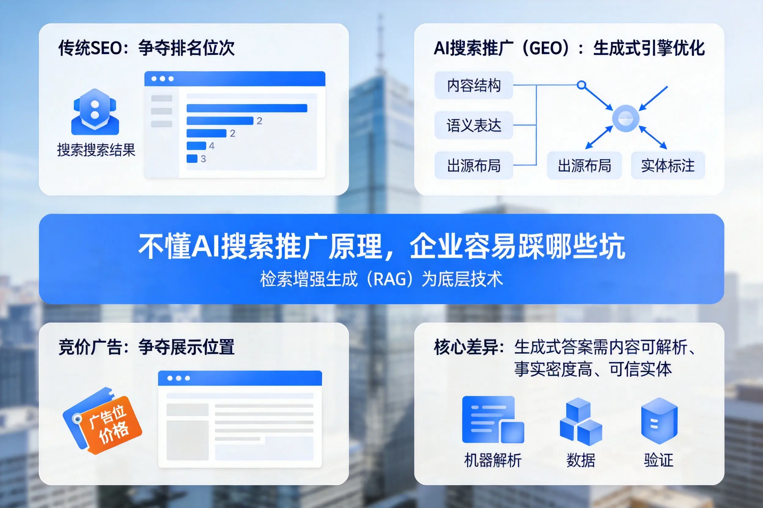 不懂AI搜索推广原理,内江企业容易踩哪些坑
