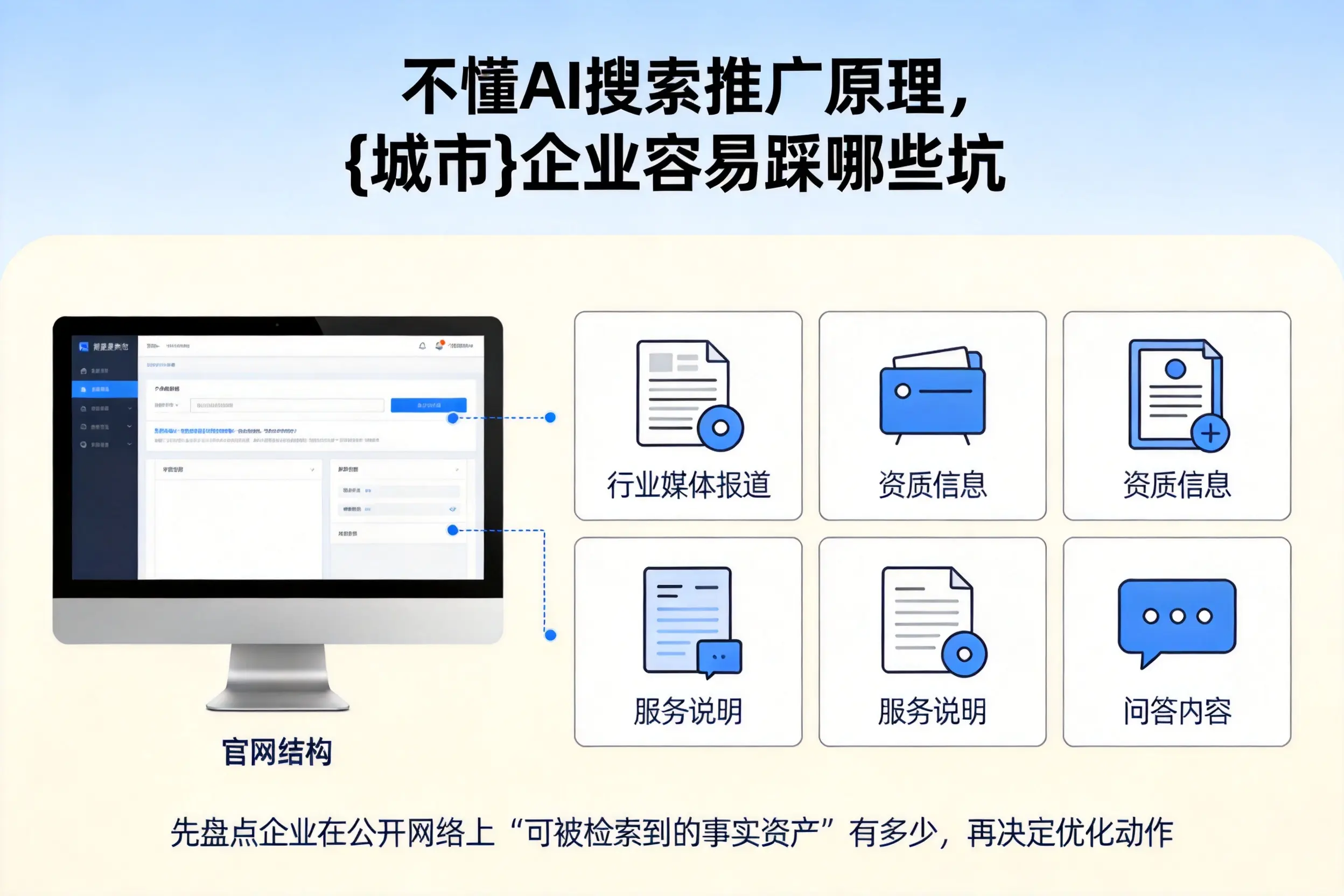 不懂AI搜索推广原理,内江企业容易踩哪些坑