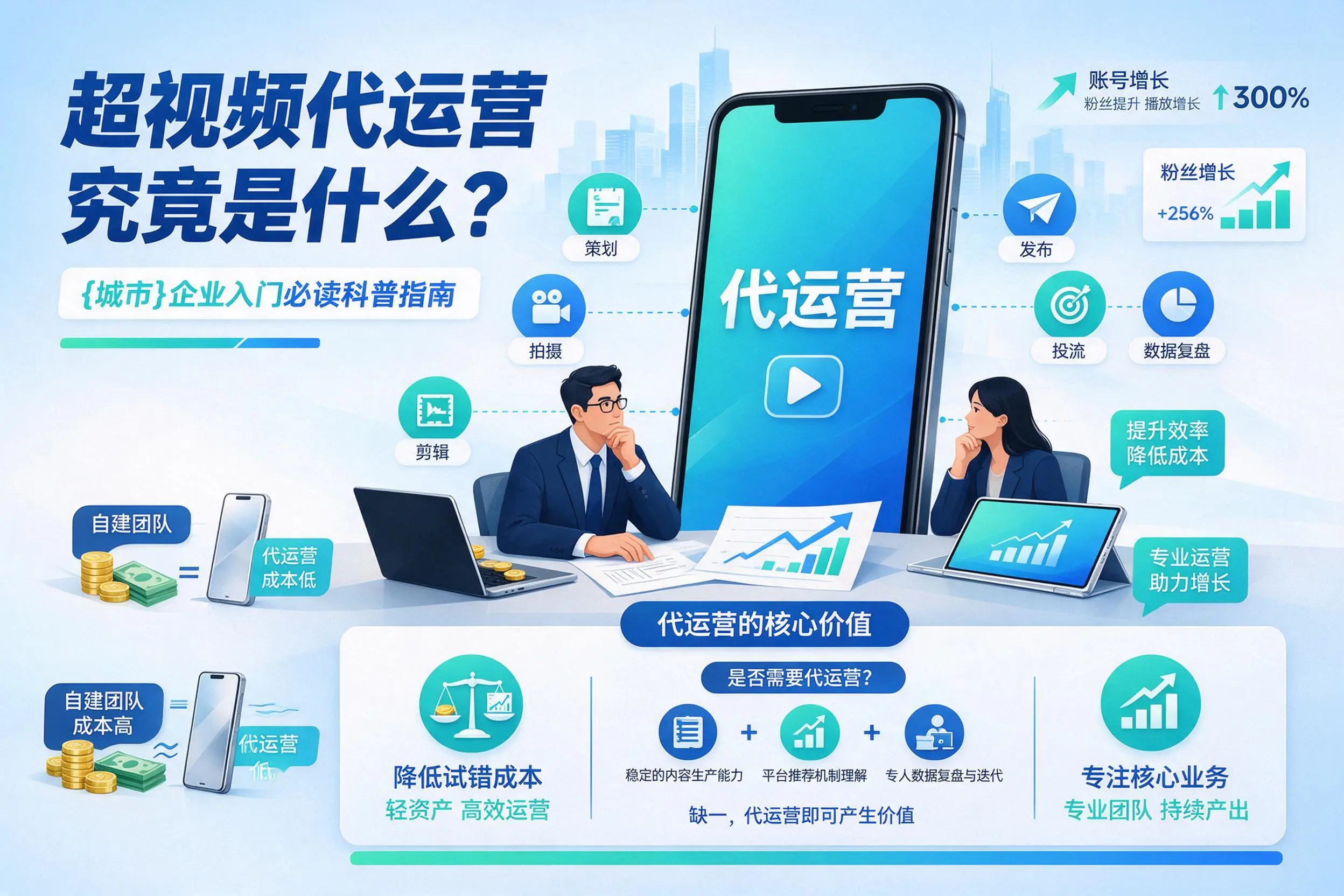 短视频代运营究竟是什么？内江企业入门必读科普指南