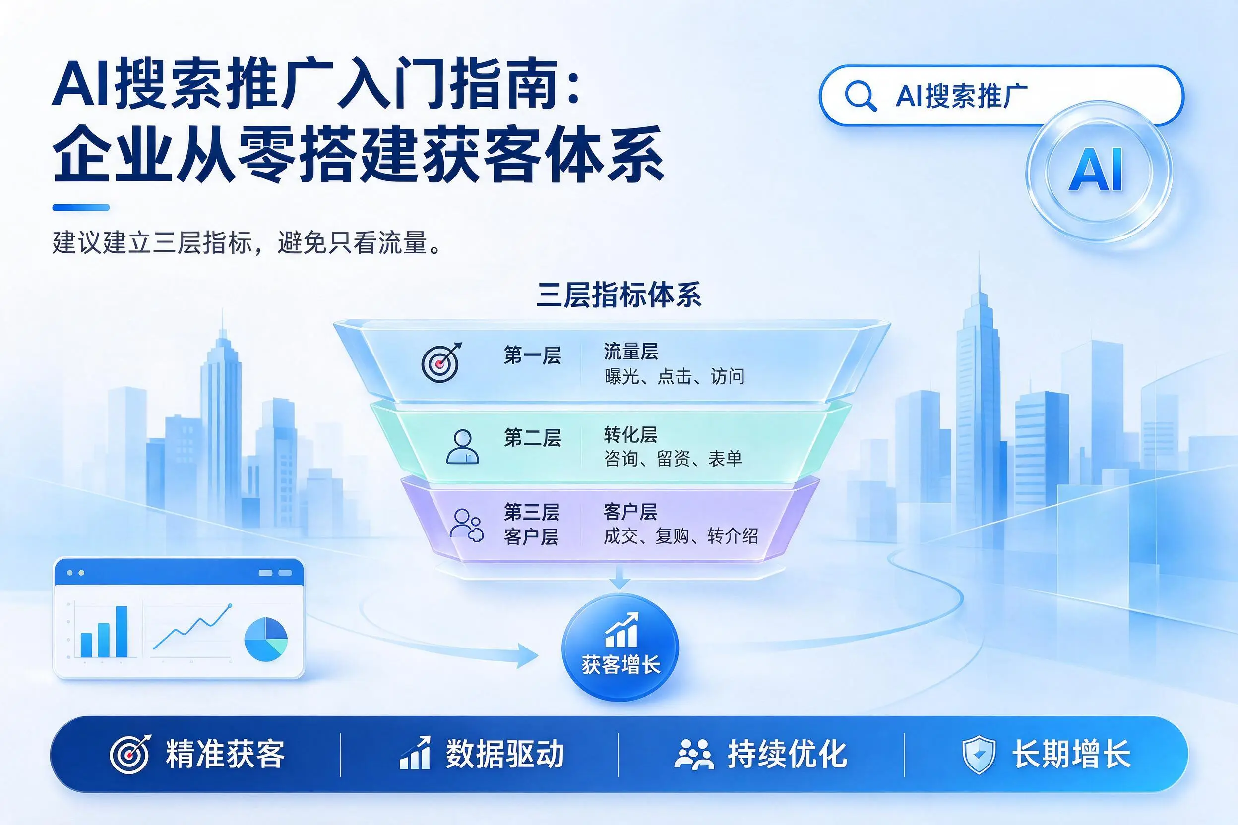 AI搜索推广入门指南:内江企业从零搭建获客体系
